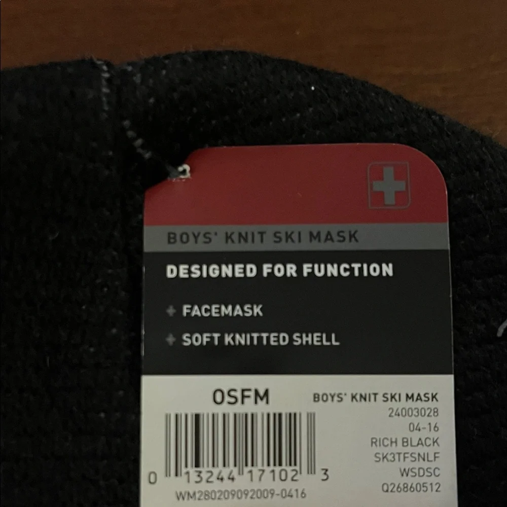 💲Swisstech Boys Knit Skull Skimask